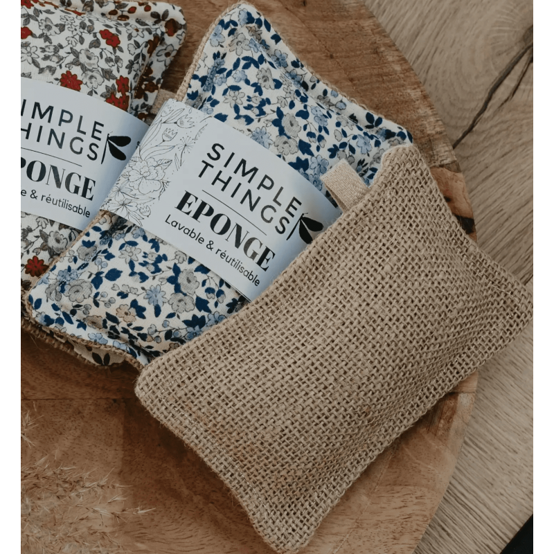 Eponge lavable Inspiration Liberty - Jute