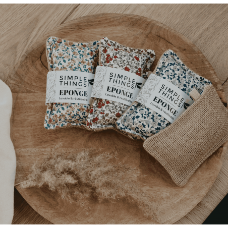 Eponge lavable Inspiration Liberty - Jute